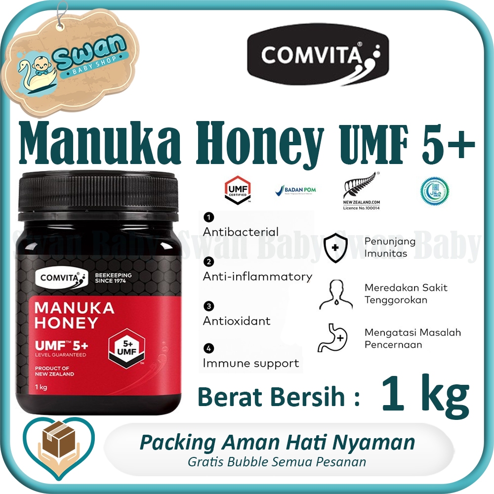 

Comvita Manuka Honey UMF 5+ 1Kg / Madu Murni Alami