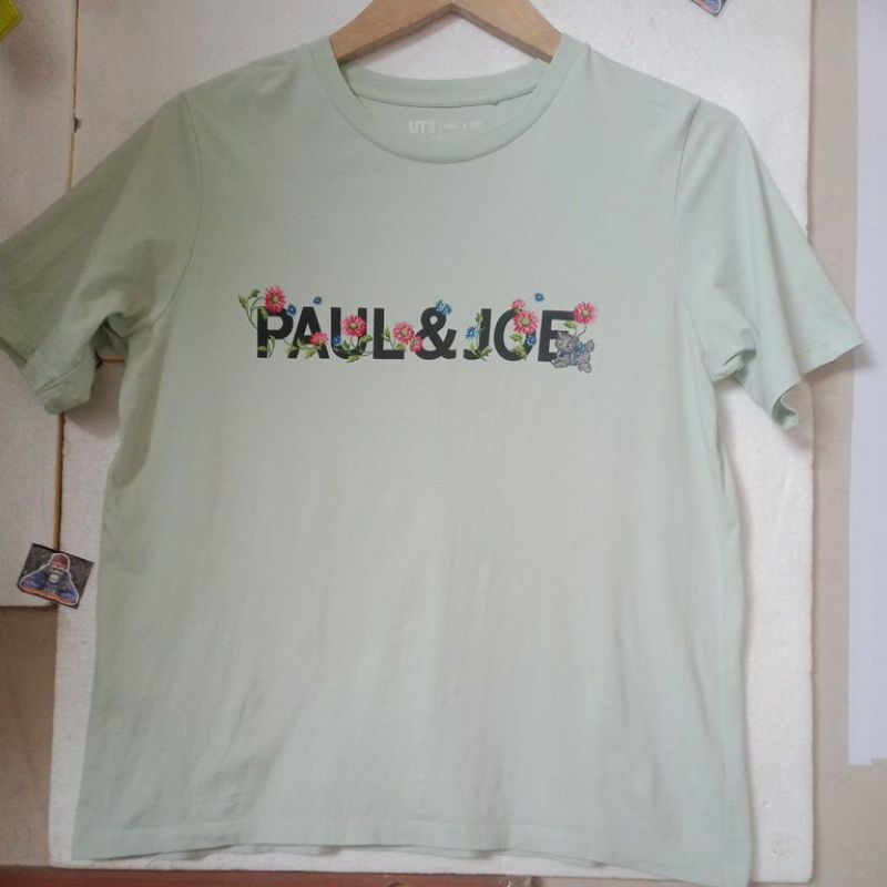 PAUL &JOE X UNIQLO t shirt size XL SECOND ORIGINAL