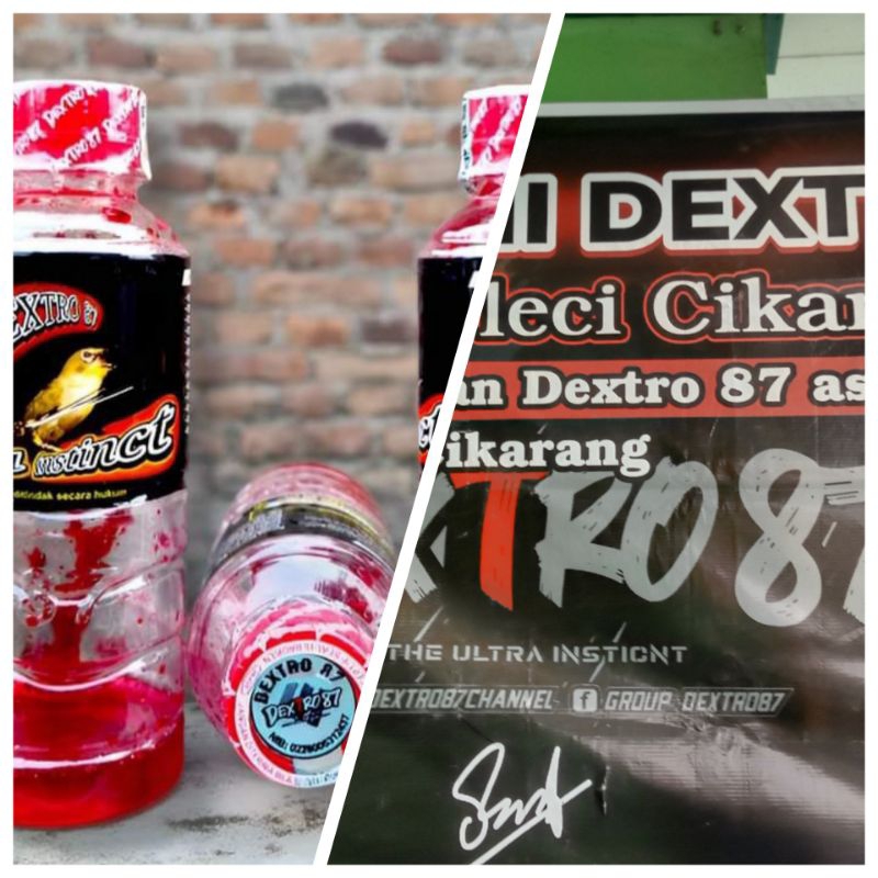 DEXTRO 87 suplemen pleci, kolibri, sogon vitamin pleci, penggacor pleci