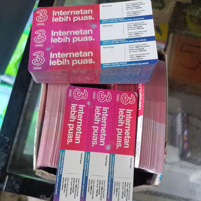 Vocer Tri 5 GB 3 hari masa tnggu 1 THN