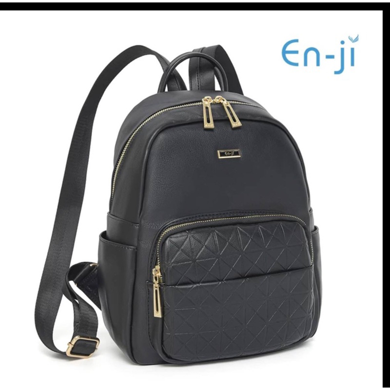 tas enji Backpack hitam