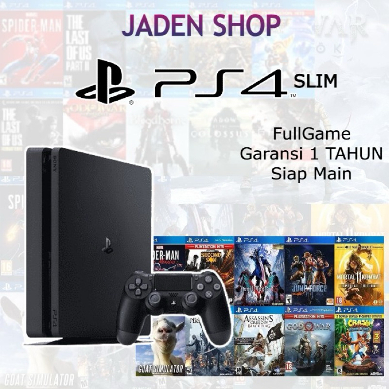 PS 4 SLIM 500gb  firmware terbaru
