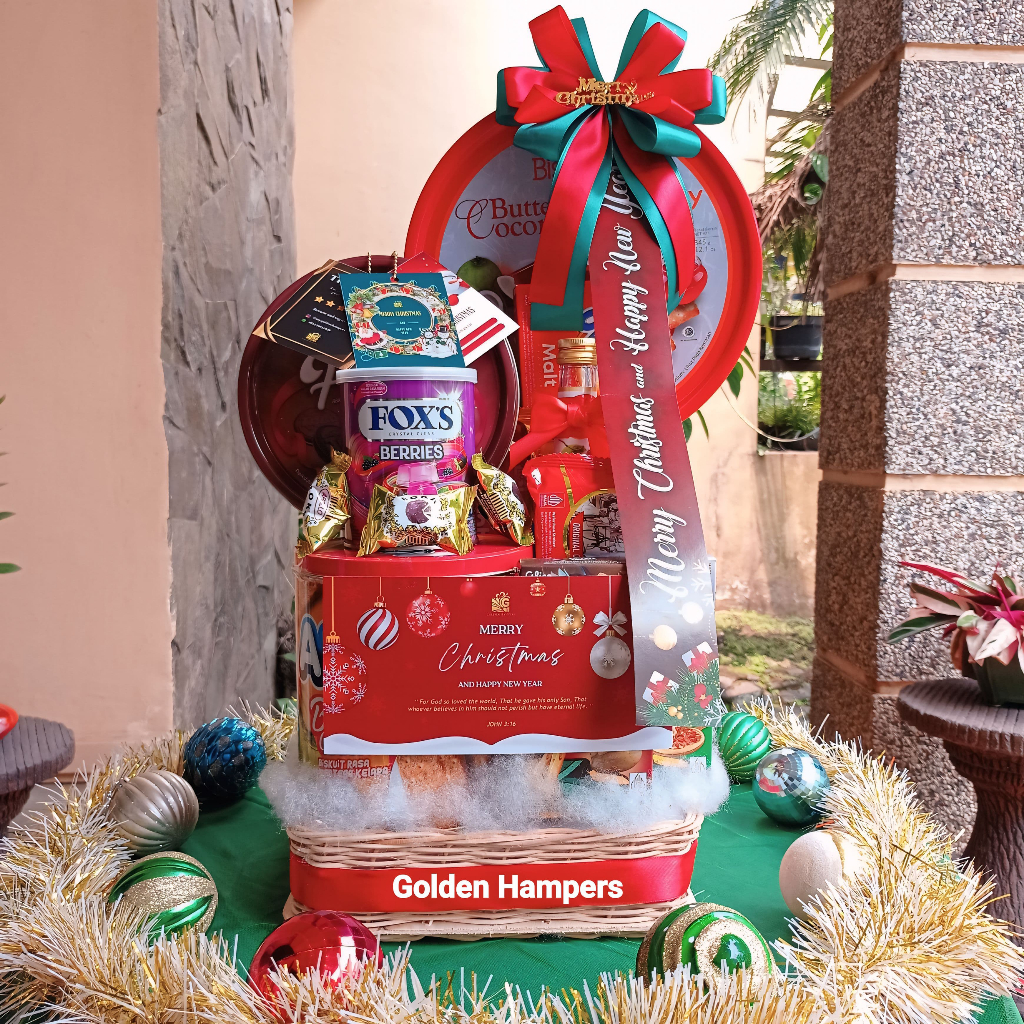 

Parcel Natal Dan Tahun Baru / Hampers Natal / Christmas Gift / Bingkisan Natal / Kado Natal / Hadiah Natal (Type B)
