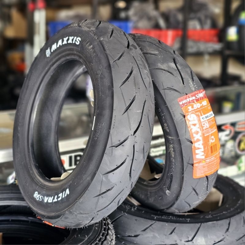Ban Maxxis Tubeless Ring 10 3.50 Tipe Victra S98 Vespa Px Excel Npx Sprint Original