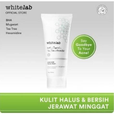 WHITELAB ACNE CARE FACIAL WASH 100 GR / SABUN WAJAH JERAWAT / FACE WASH