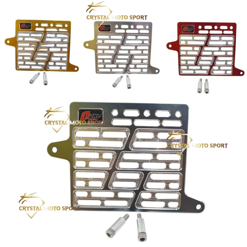 tutup radiator one racing stylo160 cover radiator one racing stylo 160 cbs cover radiator cnc honda 