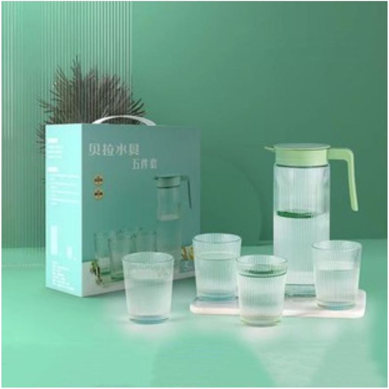 DRINK SET/TEKO KACA SET/Glass/Teko set Java HA