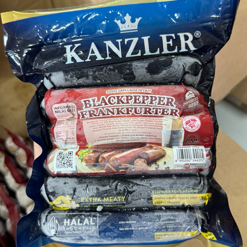 

KANZLER BLACKPEPPER FRANKFURTER