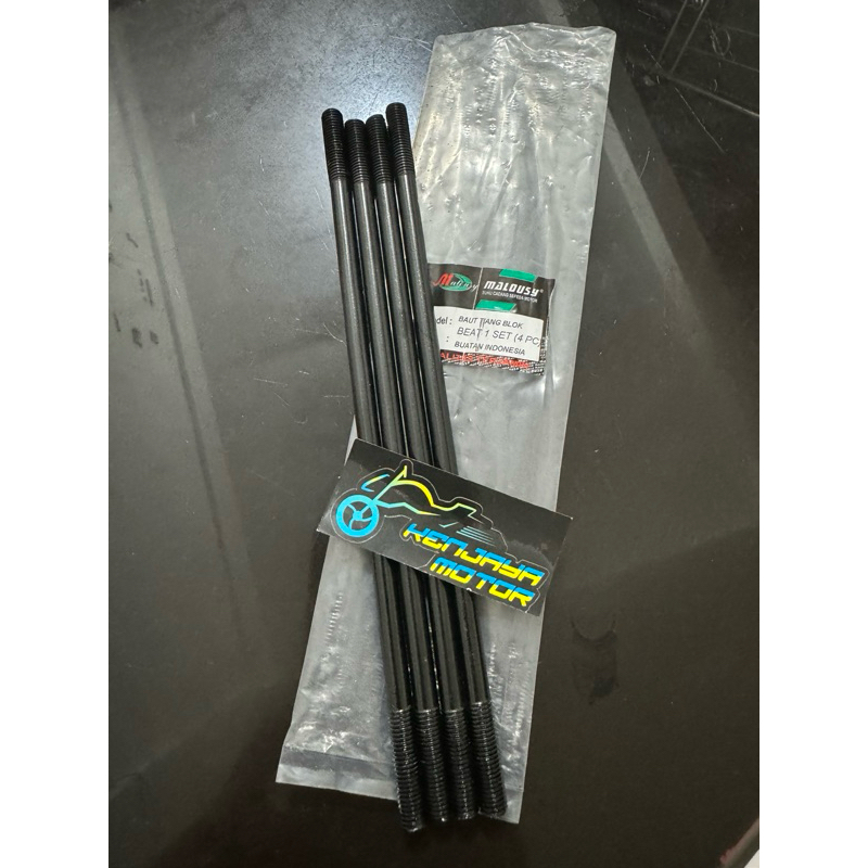 BAUT TANAM TIANG BLOK MESIN BEAT FI BEAT KARBU SCOOPY SPACY 1SET 4PCS