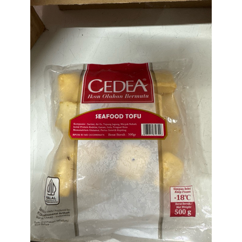 

CEDEA SEAFOOD TOFU