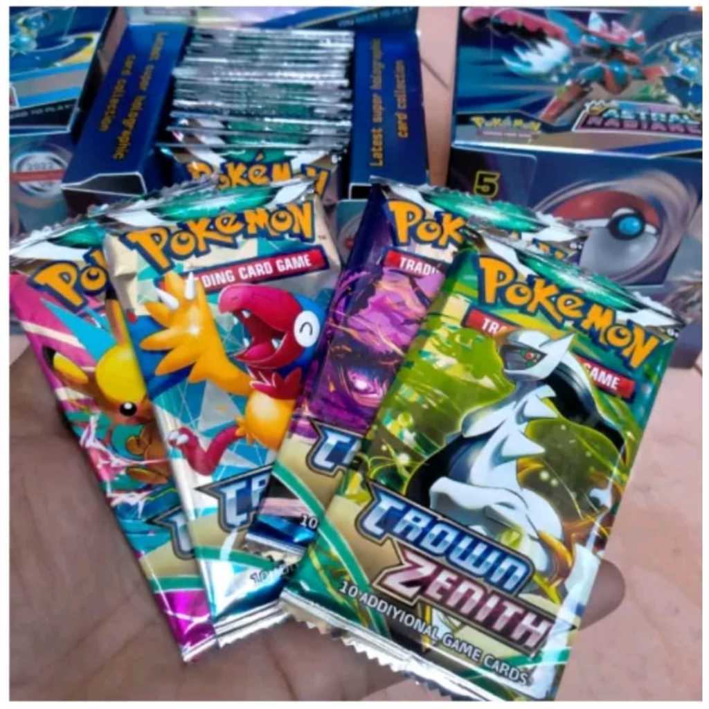 KARTU POKEMON-LABUBU-BOBOIBOY, KARTU FOIL POKEMON/LABUBU/BOBOIBOY LUCU UNIK MURAH PER 3 PACK