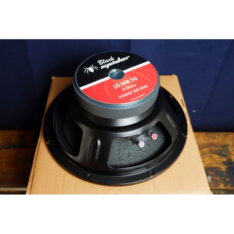 speaker middle black spider 10 mb 50. 10 inch