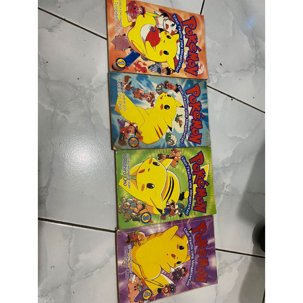 Komik Pokemon Kisah Pikachu 1-4