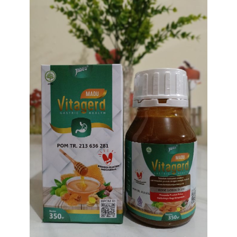 

Madu VITAGERD Herbal Gerd dan ASAM LAMBUNG