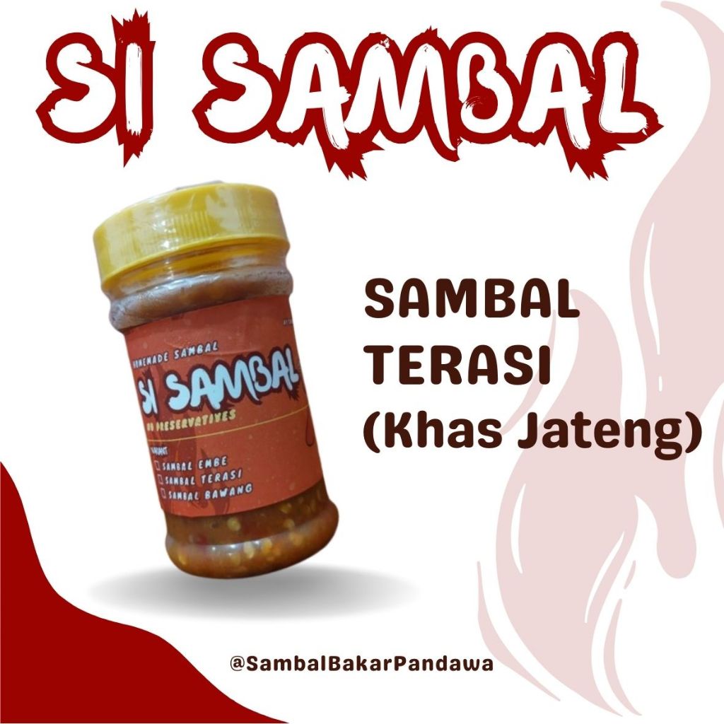 

Si Sambal TERASI - sambal khas Jateng dimasak HOMEMADE tanpa pengawet