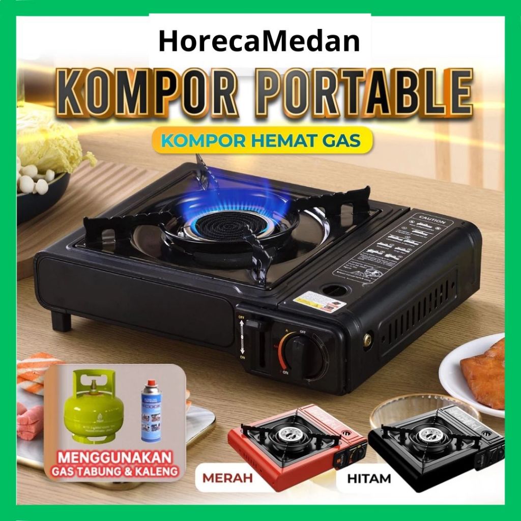 Kompor gas portable / Kompor Portable Original / Kompor gas piknik 1 tungku