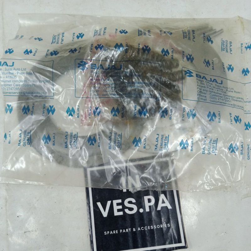 plat per gigi susun original bajaj bagus untuk vespa vbb bajaj