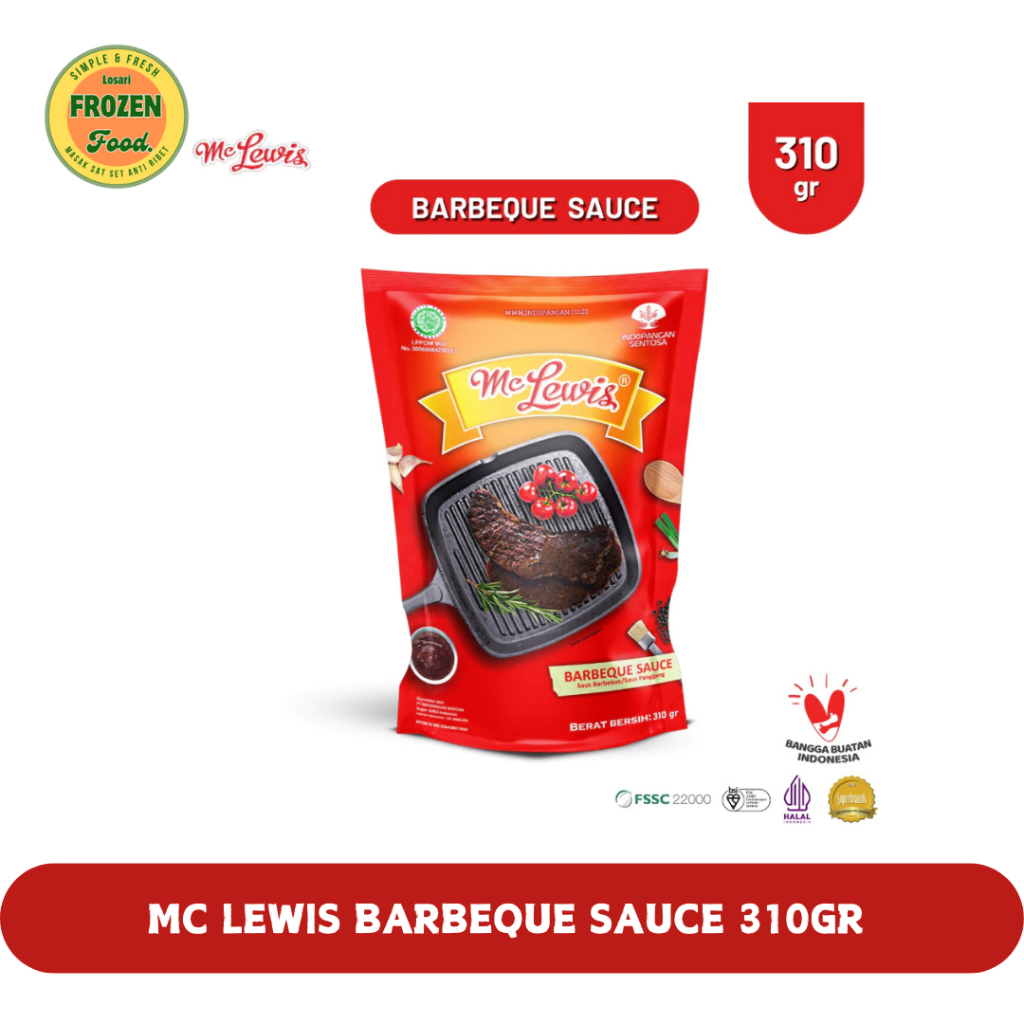 

(LFF) MC LEWIS SAUS BARBEQUE 310GR