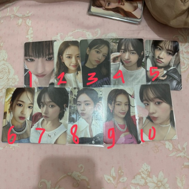 [ready] official yujin photocard zoom pob izone ive daejeon makestar