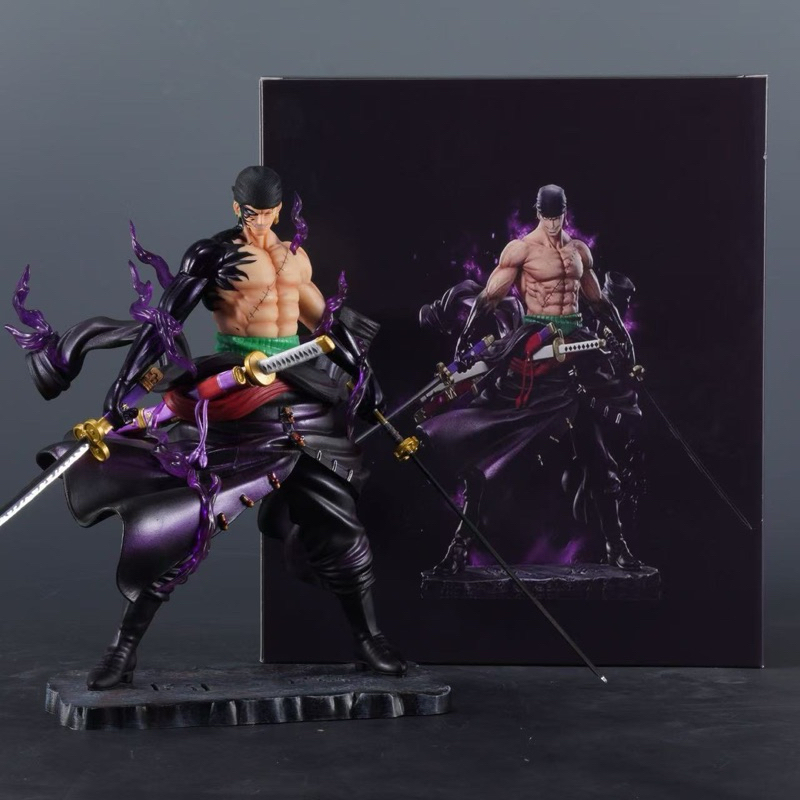 Action Figure Roronoa Zoro Enma Haki Figure Statue One Piece TH Studio