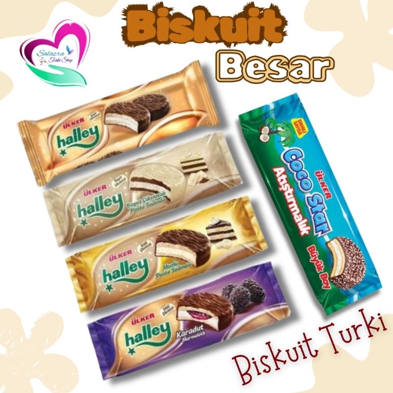 

BISKUIT HALEY ULKER TURKI | COKELAT BISKUIT HALEY JUMBO ALBENI ULKER