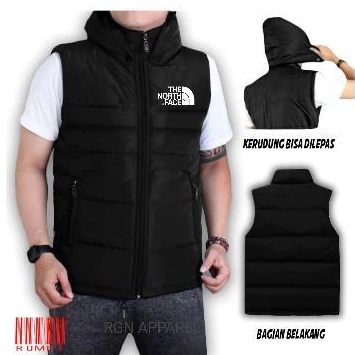 Sikat Habis jaket rompi vest TNF rompi motor pria wanita Rompi parasut kembung