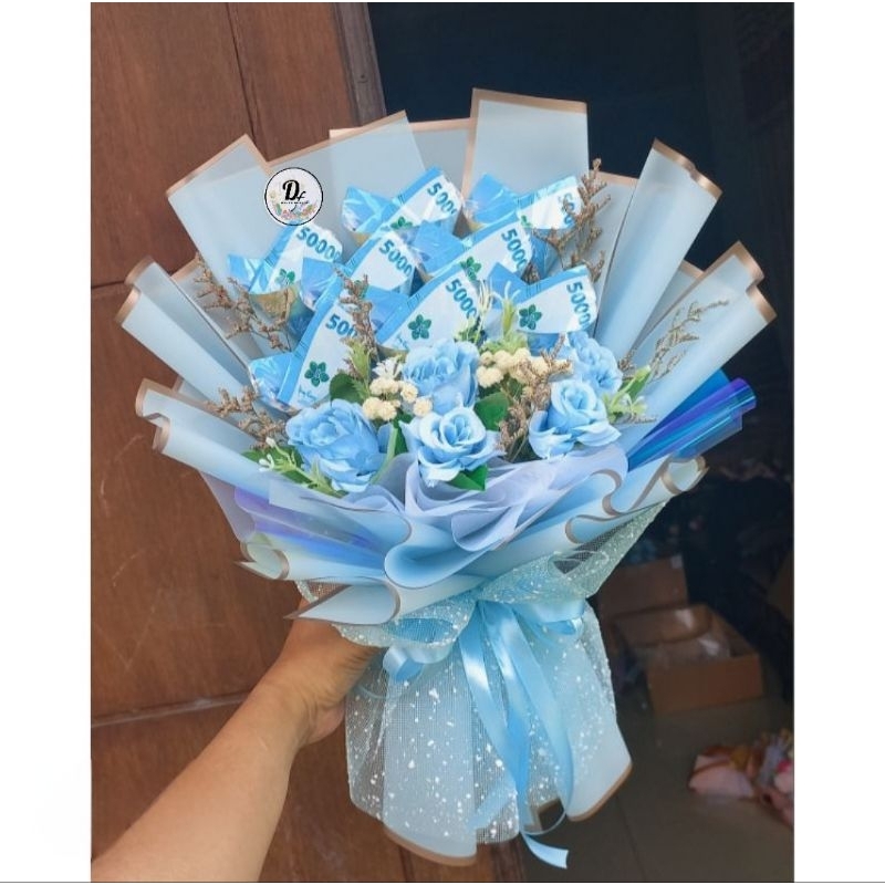 BUKET UANG ASLI/MONEY BOUQUET UANG ASLI/BUKET UANG TULIP