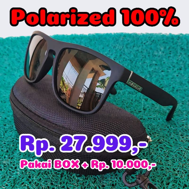 Kacamata Polarized Pria Wanita Mancing Sepeda Paser