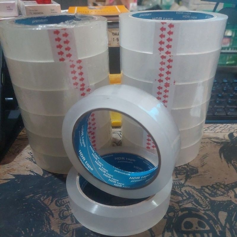 

lakban 1 inch 24mm 100yard Bening