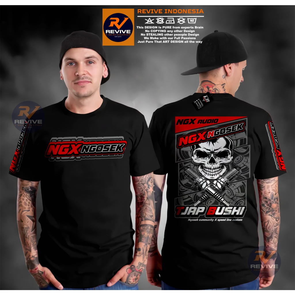 KAOS BAJU NGX AUDIO TJAP BUSHI TITISAN NANDA AUDIO
