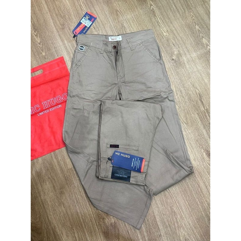 PROMO Celana Chino Pria Mc Hugo ORIGINAL 100%