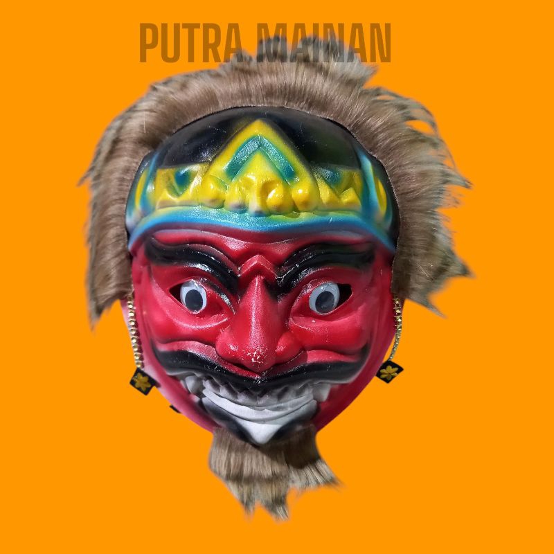 Topeng Rahwana Topeng mainan Buta/ topeng buto /Topeng mainan anak anak