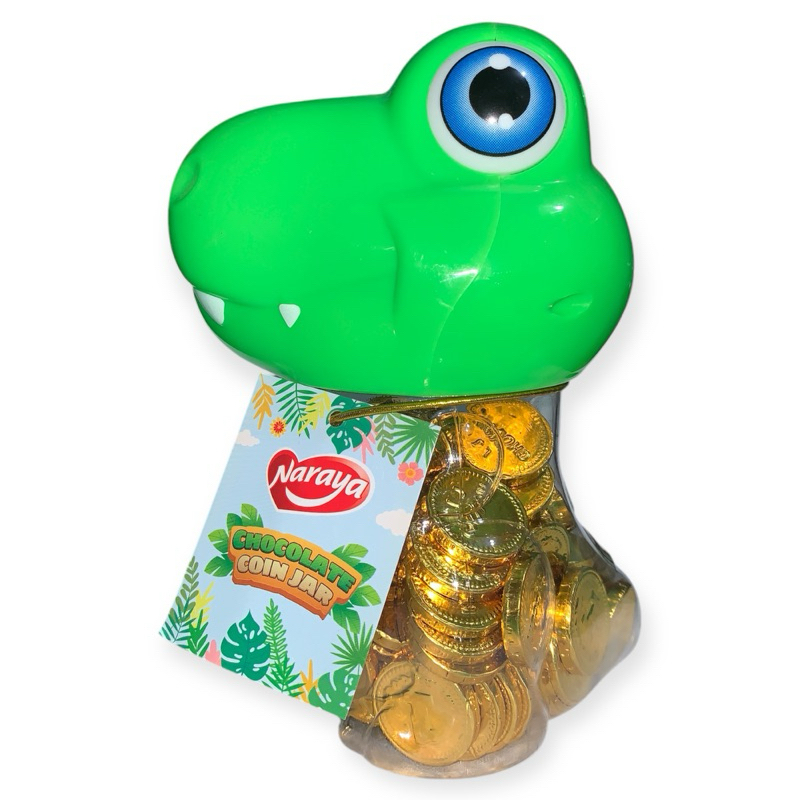 

NARAYA CHOCOLATE COIN JAR - CROCODILE (240g)