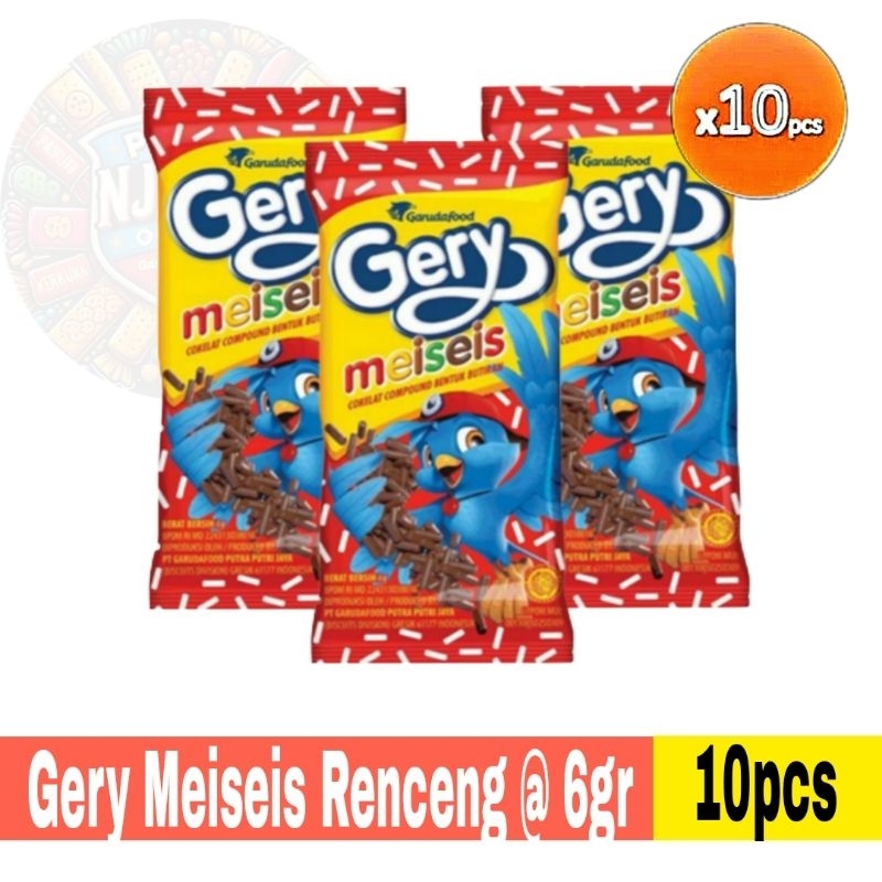 

Gery Meiseis 1 renceng isi 10 Meses Meises Gerry 6gr x 10