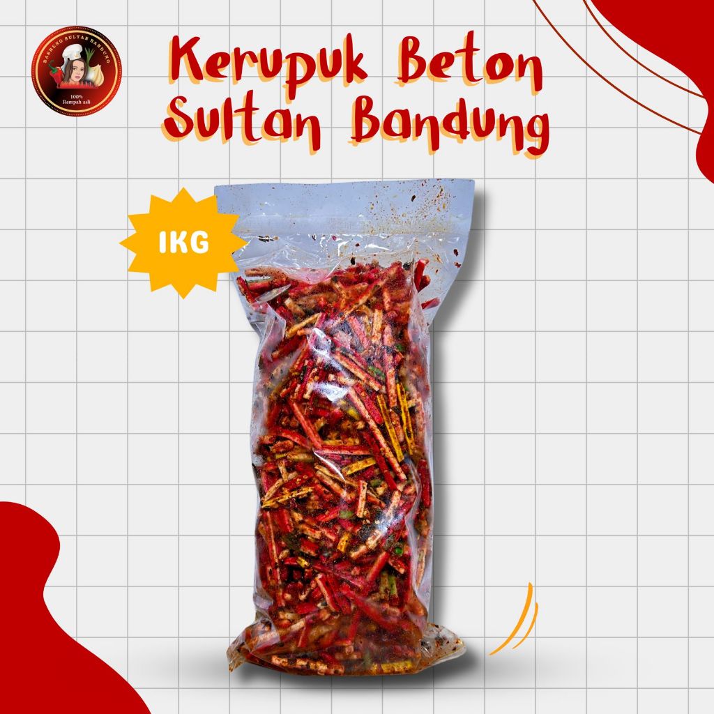 

1KG - Kerupuk Beton Sultan Bandung