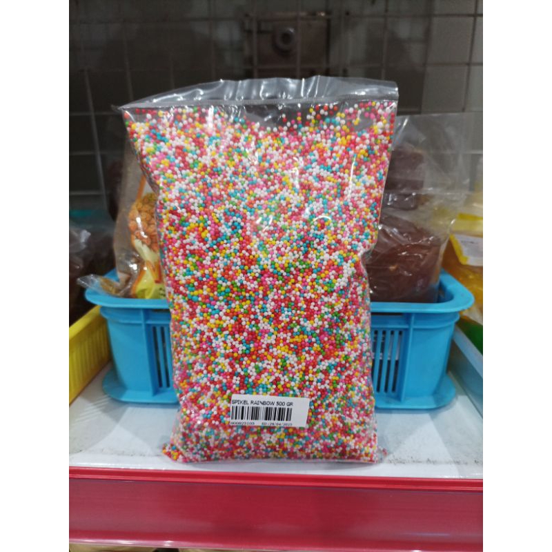 

Elmer Sugar Springkles Spikel Gula Warna 500 Gram