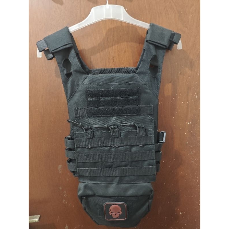 VEST JPC+CSM Dagler Pouch-Full Hitam