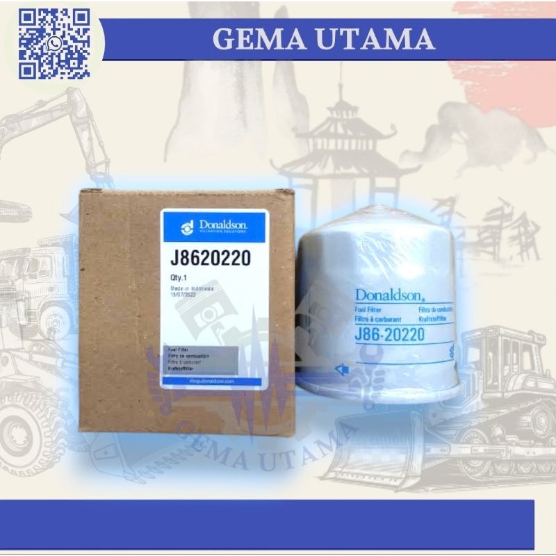 J8620220 Fuel Filter Donaldson