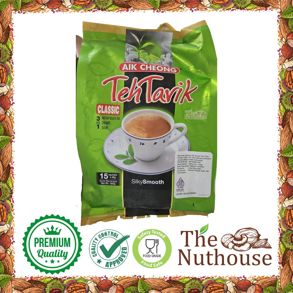 

Aik Cheong Teh Tarik Classic 3 in 1 / Minuman Teh Tarik Instant 600gr [HALAL]