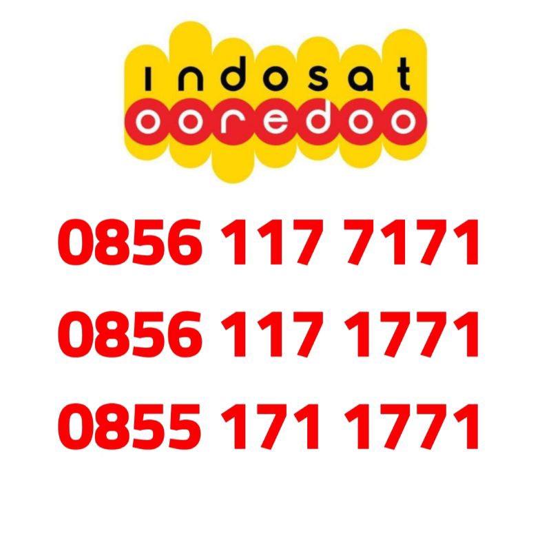Nomor cantik im3 11 digit jitu 17 minimalis Kartu perdana indosat