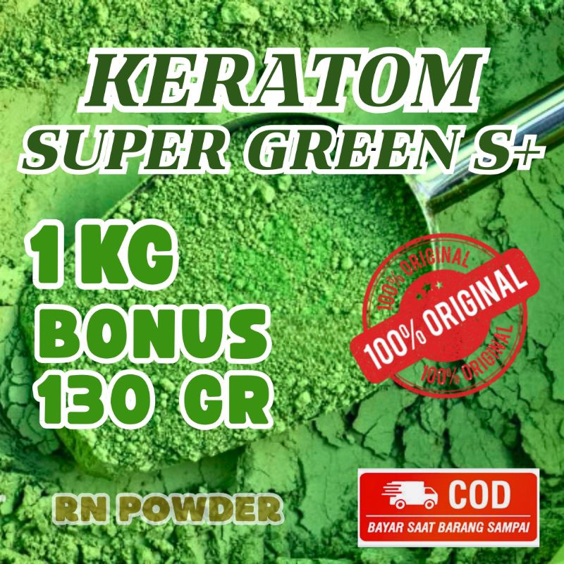 

[Original] gratis 130 GRAM BUBUK sgreen herbal NO.1 kalimantan