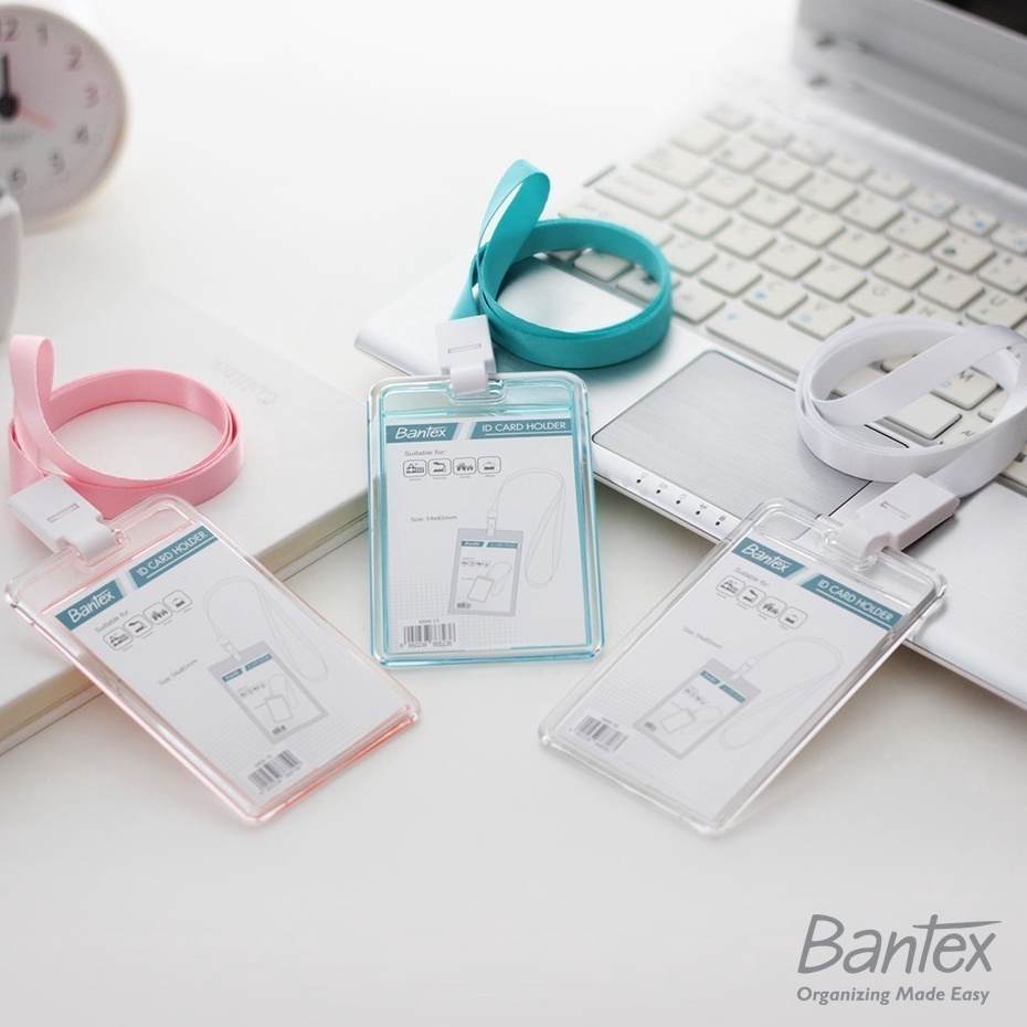 

Harga Sekarang Bantex Transparent ID Card Holder Lanyard Portrait 8868