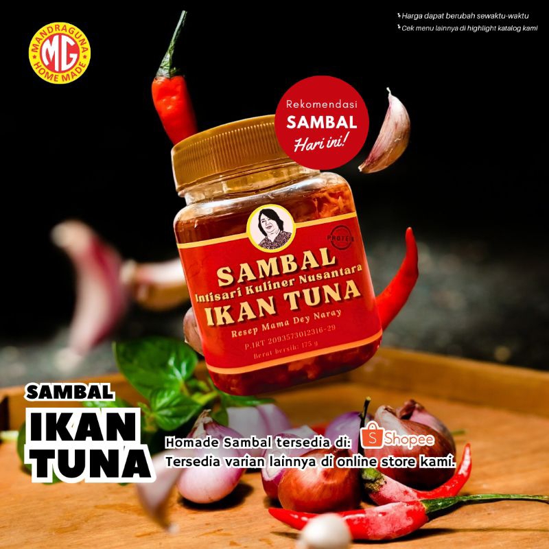 

SAMBAL IKAN TUNA RESEP MAMA DEY NARAY