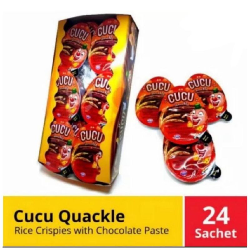 

[ HALAL ] CUCU QUACKLE CEREALS WITH CHOCOLATE PASTE