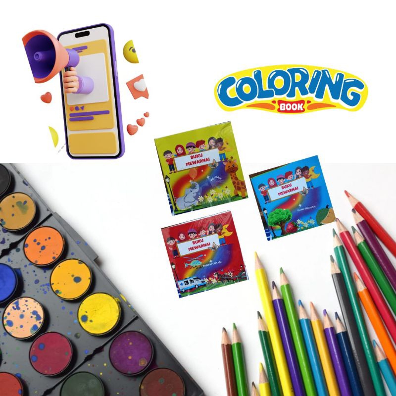 

Buku Mewarnai Anak TK/PAUD