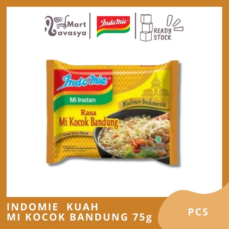 

INDOMIE KUAH MIE KOCOK BANDUNG 75g - 1 PCS - KOTA BANDUNG - LAVASYA MART