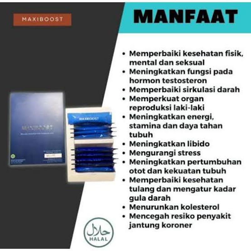 

Kopi maxi boost/maxiboost original caffe