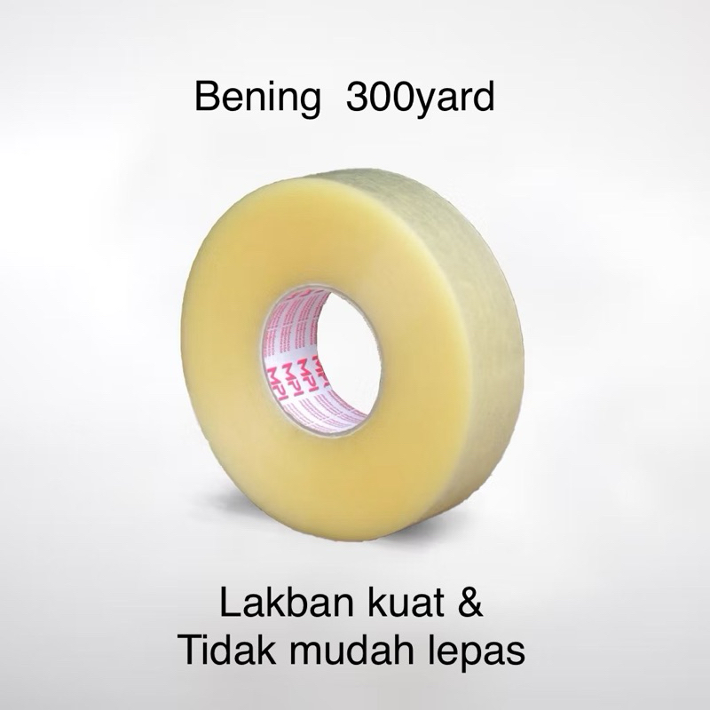 

Lakban MPI 300yard Bening kuat