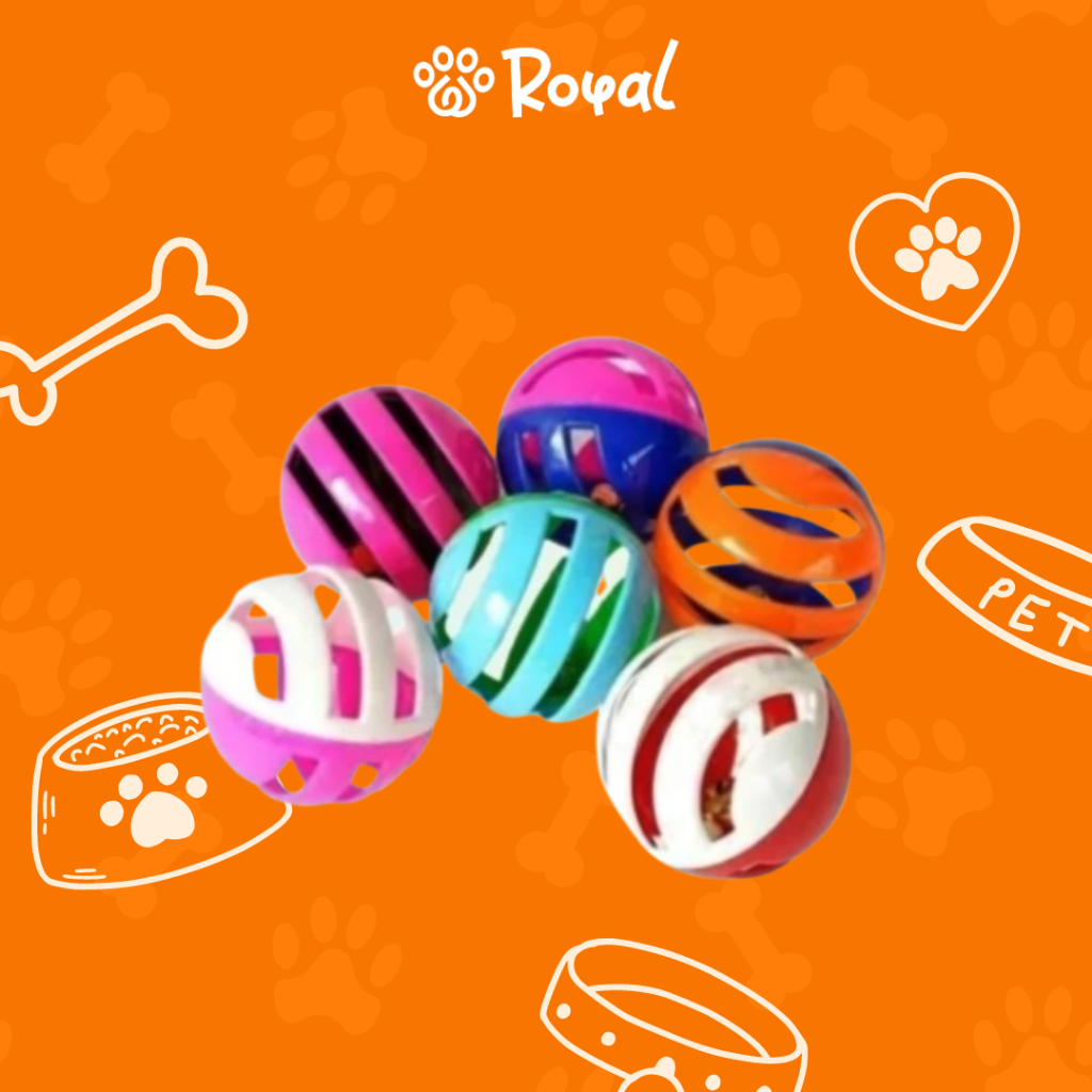 Bola Kerincing Kucing - Mainan Kucing Mainan Anjing - Bola Bola
