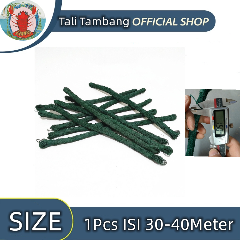 

Tali Tambang kecil 1.5mm 36-50m tali tambang layangan tali padi sawah tali burung